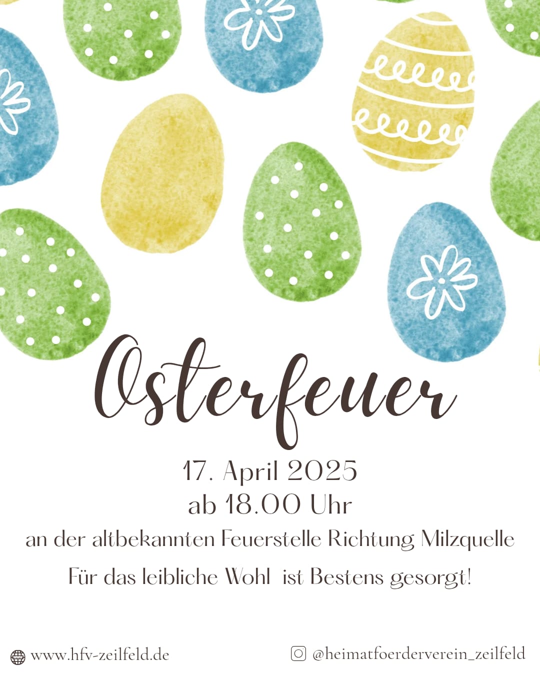 Osterfeuer 2025